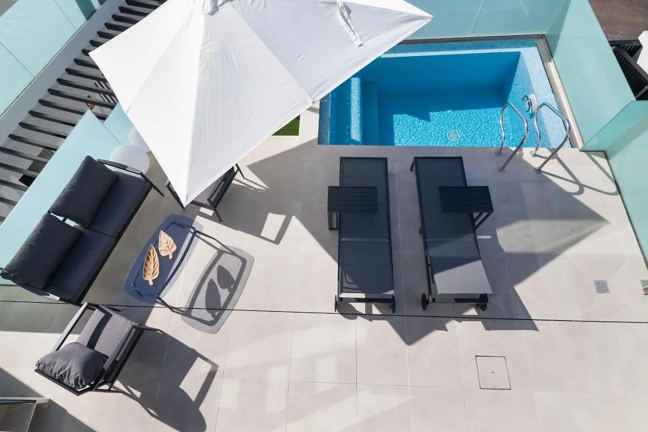 200M New A Villa With Private, Heated Pool And Amazing Ocean View Costa Adeje