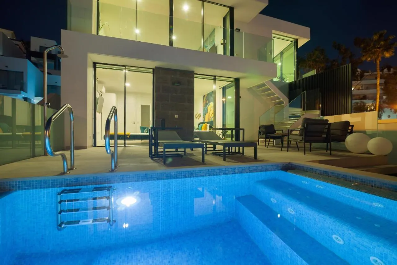 200M New A Villa With Private, Heated Pool And Amazing Ocean View Costa Adeje